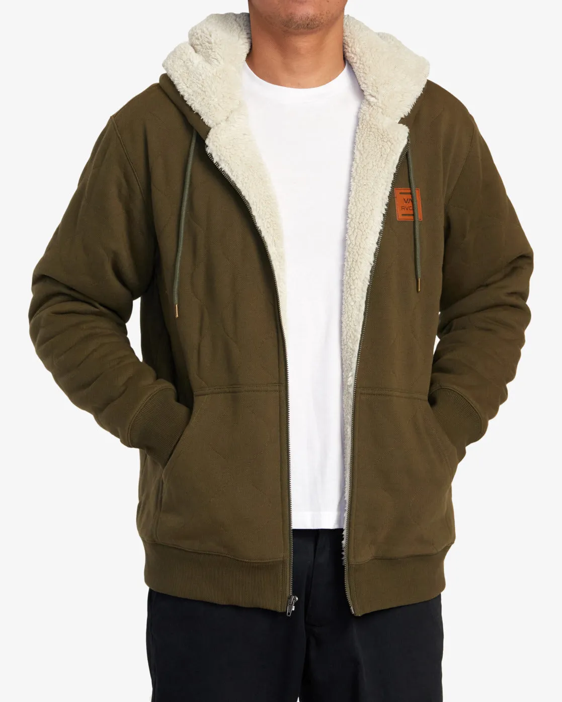 Arrow Zip-Up Hoodie - Sequoia