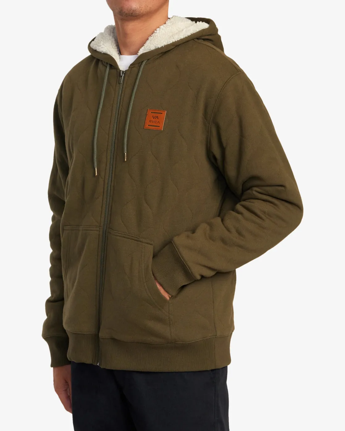 Arrow Zip-Up Hoodie - Sequoia
