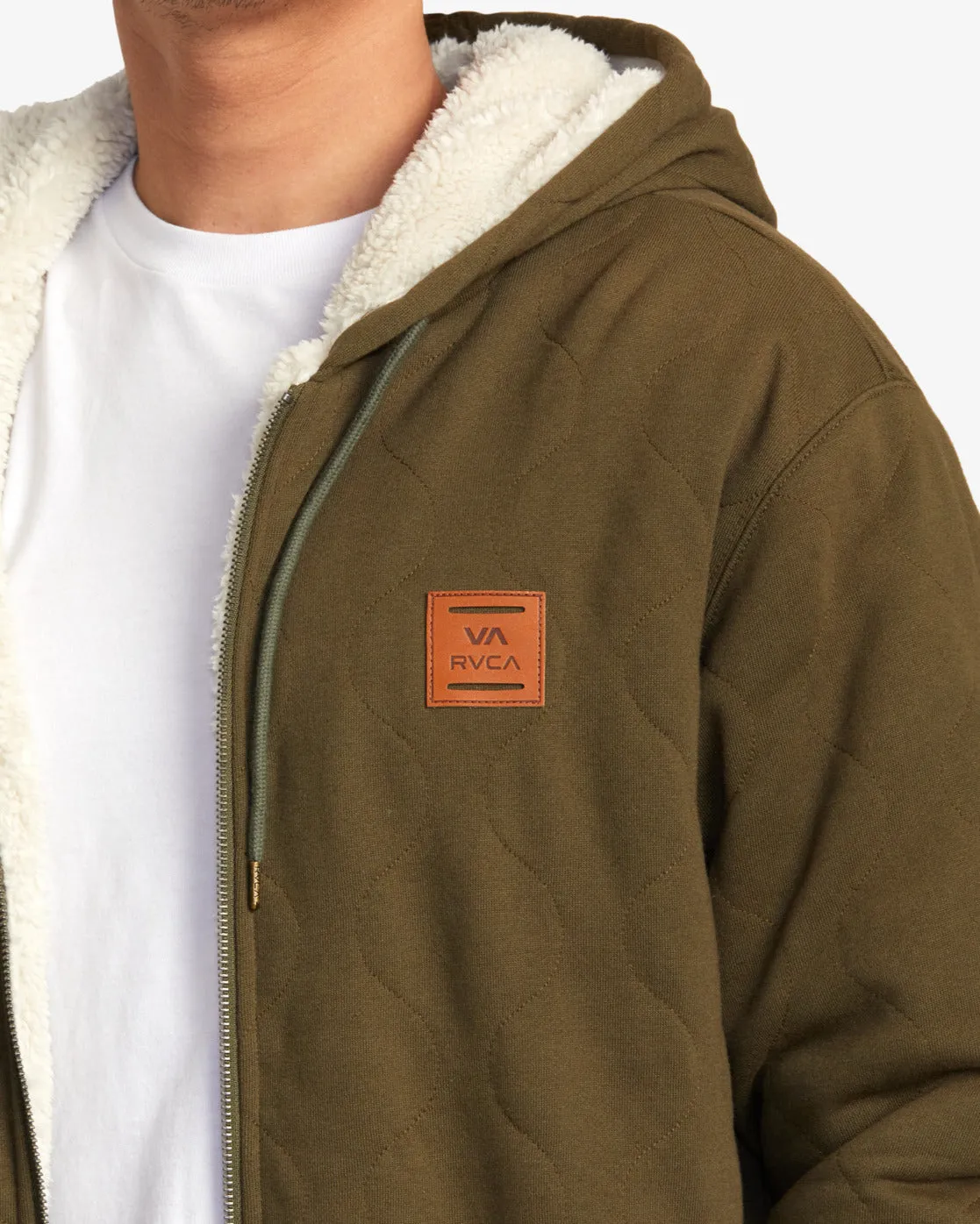 Arrow Zip-Up Hoodie - Sequoia