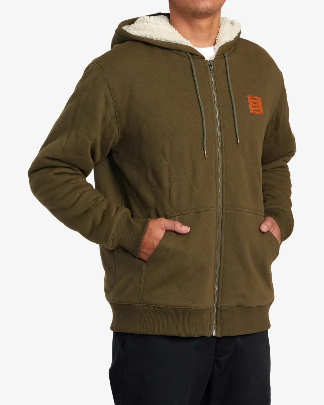 Arrow Zip-Up Hoodie - Sequoia