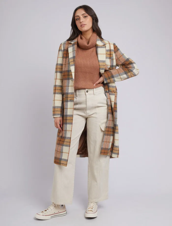 Ashton Check Coat