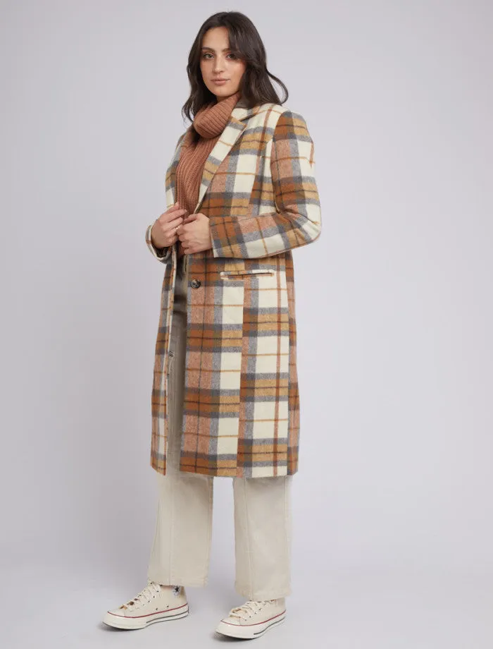 Ashton Check Coat