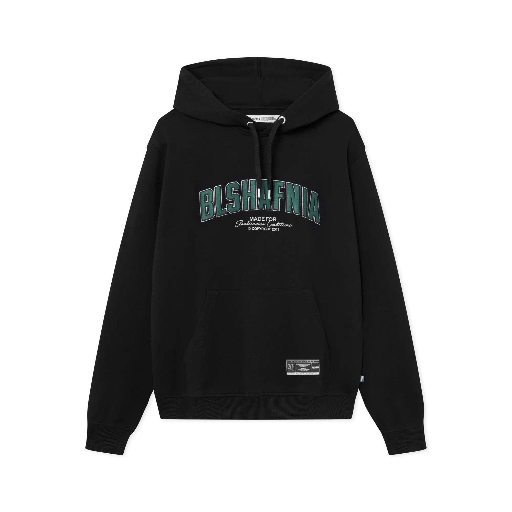 Backstage College Hoodie - Black