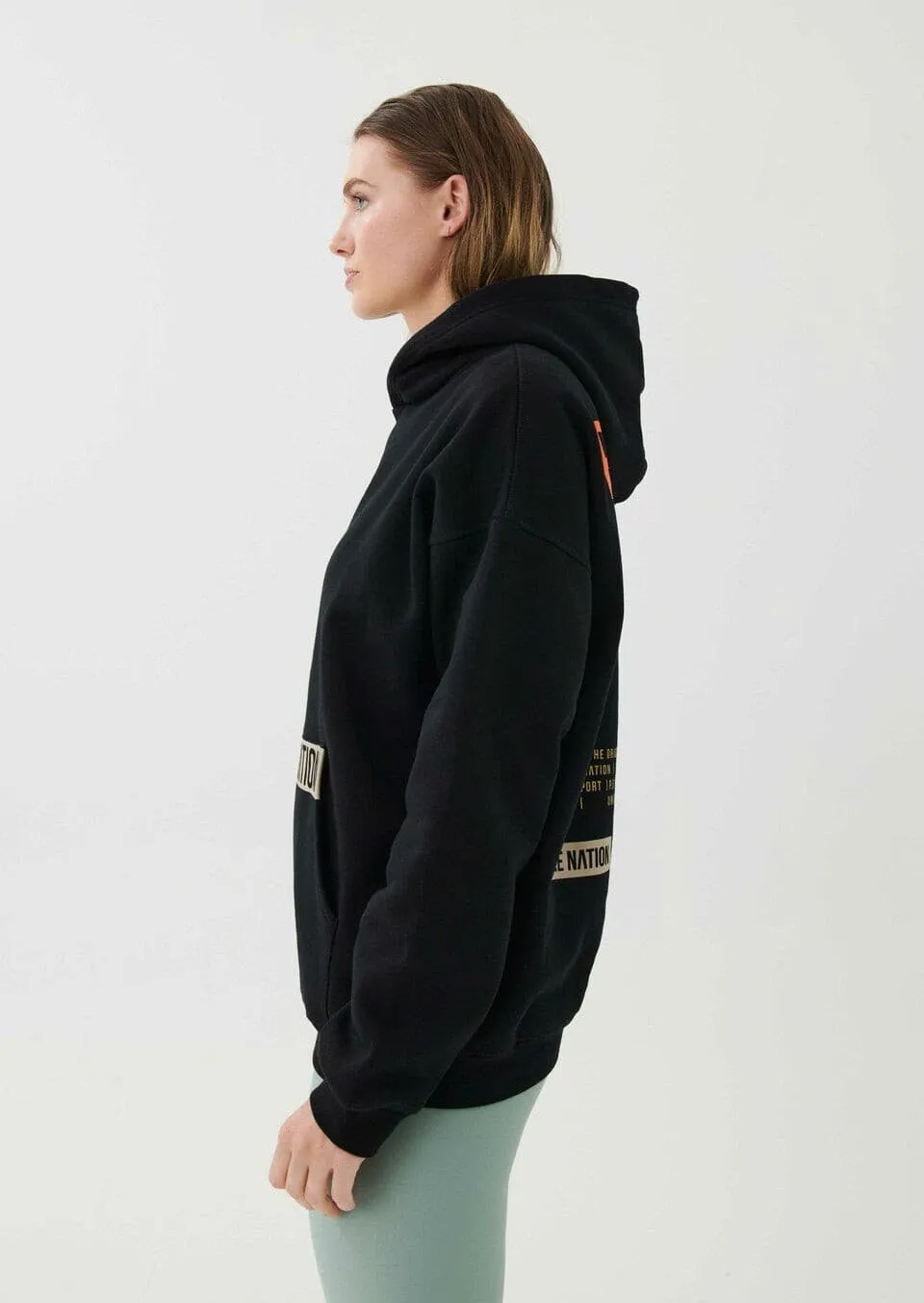 BASE JUMP HOODIE IN BLACK