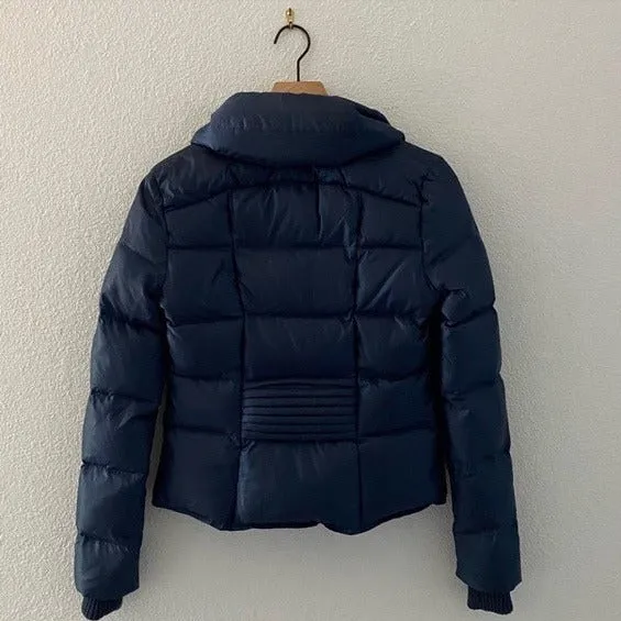 BCBG Maxazria Blue Down Filled Jacket
