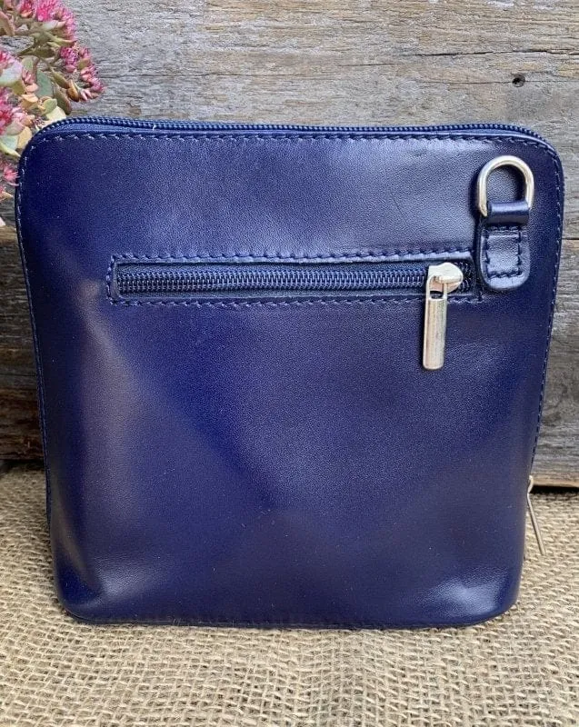 Blue Vera Pelle Bag