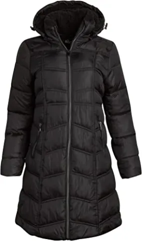Down Blend Jacket W Woobie T Black