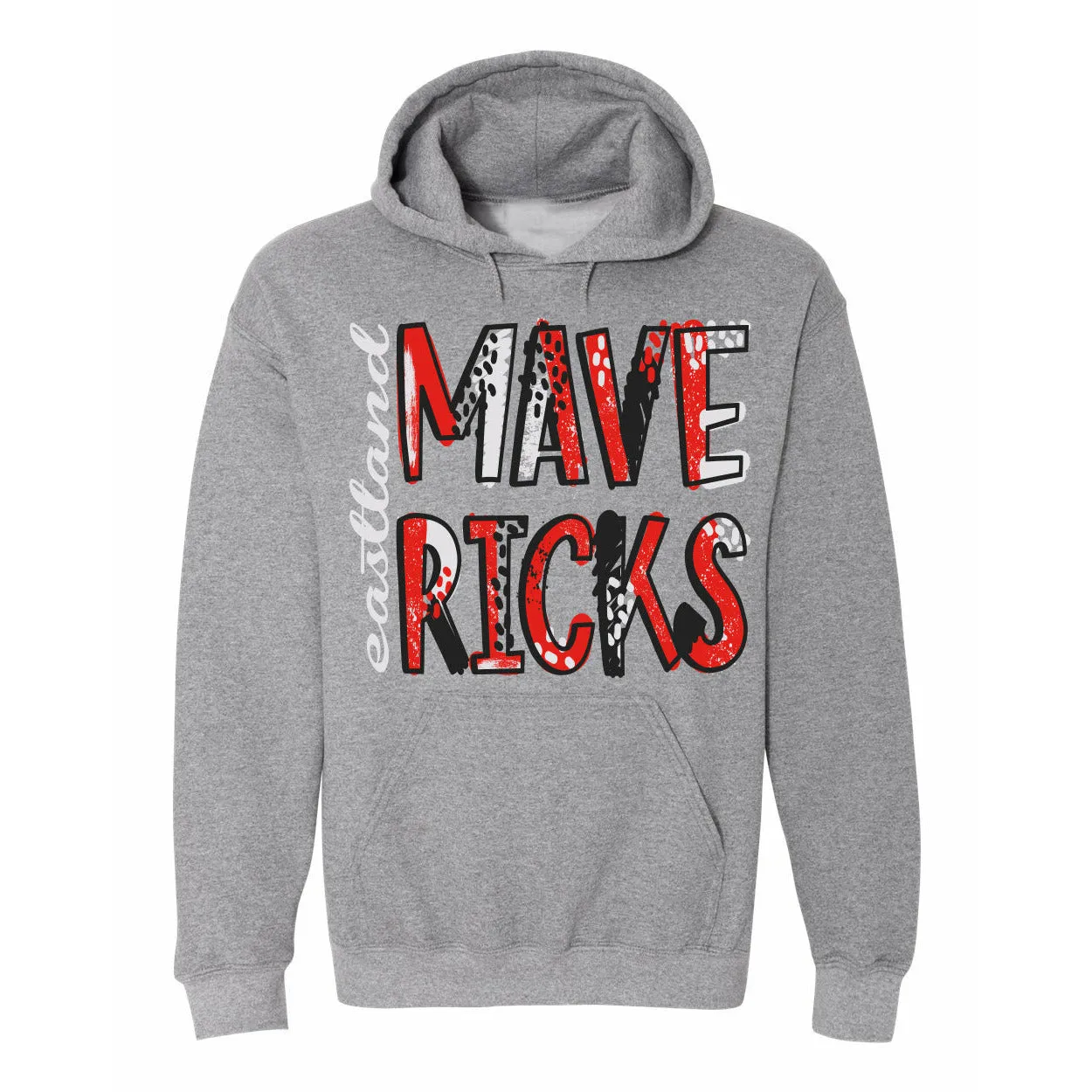 Eastland Mavericks - Splatter Hoodie