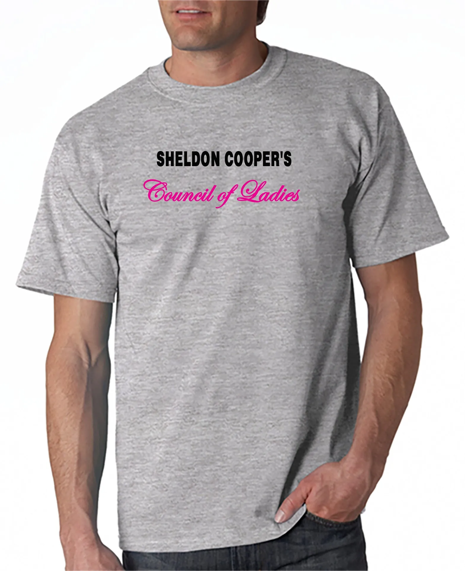 Sheldon Cooper's Council of Ladies T-shirt