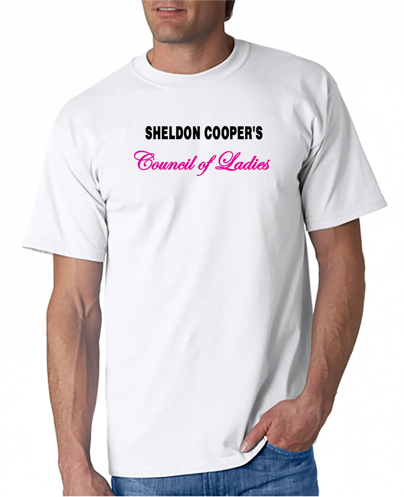 Sheldon Cooper's Council of Ladies T-shirt