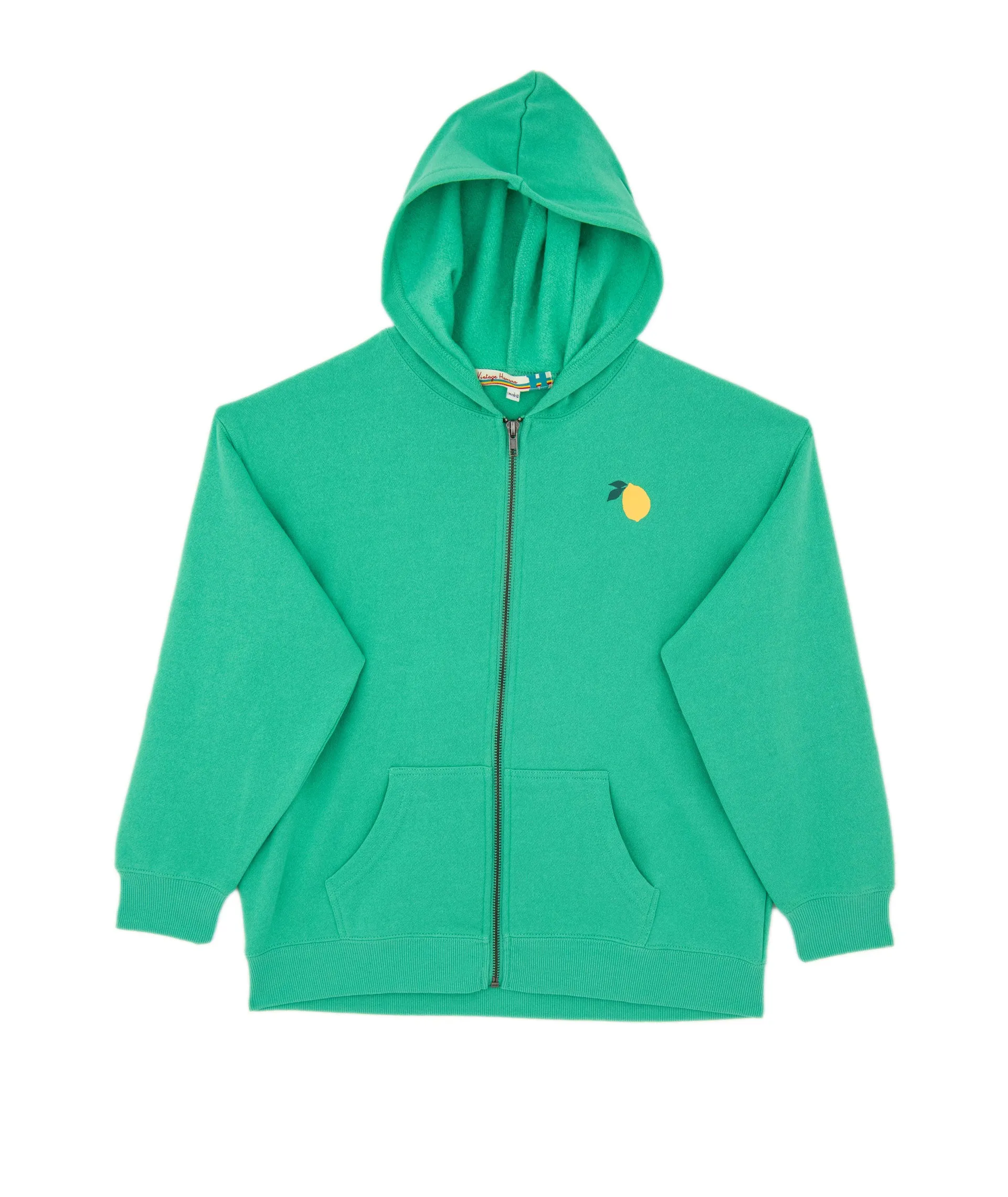 Vintage Havana Girls Capri Surf Wash Zip Hoodie